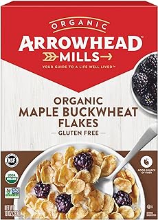 Arrowhead Mills Organic Gluten-Free Cereal, Maple Buckwheat Flakes