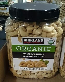 Signature Whole Cashews 2.5 lb. Jars, Fancy Grade Mother's Day Gift