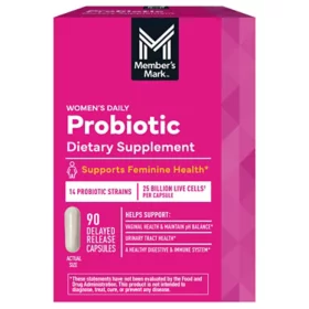 Member's Mark Women's Daily Probiotic Capsules