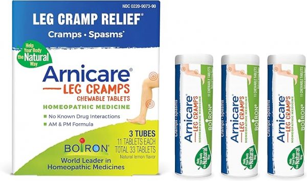 Boiron Arnicare Leg Cramps for Day and Night Relief from Cramping and Stiffness