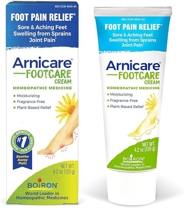 Arnicare Footcare Cream for Foot Pain Relief from Aches, Soreness