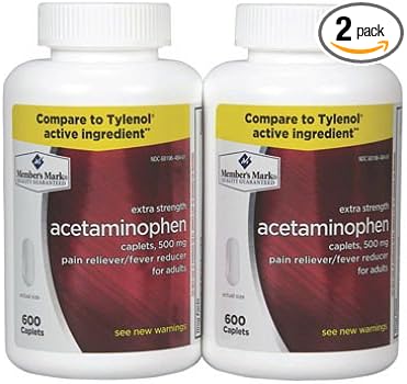 Member's Mark 500mg Extra Strength Acetaminophen MegaSize