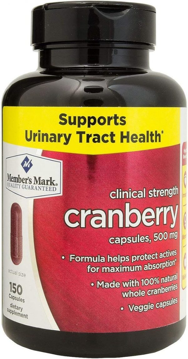 Members Mark Clinical Strength Cranberry, 500mg