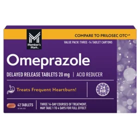 Member's Mark Omeprazole Delayed Release Tablets