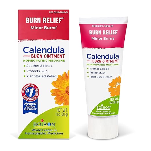 Boiron Calendula Burn Ointment for Relief from Minor Burns from Cooking, Friction